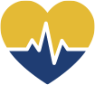 heart and heartbeat line