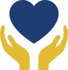 hands holding a heart